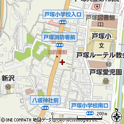 神奈川県横浜市戸塚区戸塚町3941周辺の地図