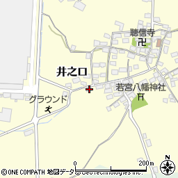 滋賀県米原市井之口615周辺の地図