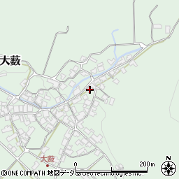 兵庫県養父市大薮380周辺の地図