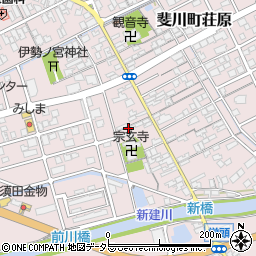 島根県出雲市斐川町荘原872周辺の地図