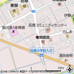 島根県出雲市斐川町荘原3831-1周辺の地図