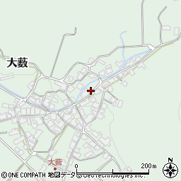 兵庫県養父市大薮403周辺の地図