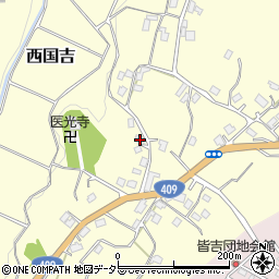 千葉県市原市西国吉207周辺の地図