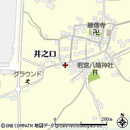 滋賀県米原市井之口613周辺の地図