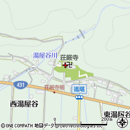 島根県出雲市大社町遙堪西湯屋谷1291周辺の地図