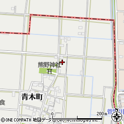 岐阜県大垣市青木町171周辺の地図