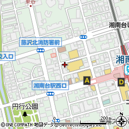 アイペック湘南台第１８駐車場周辺の地図