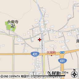 島根県出雲市矢尾町170周辺の地図