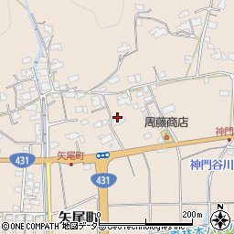 島根県出雲市矢尾町571周辺の地図