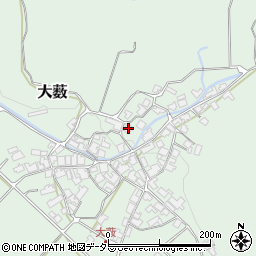 兵庫県養父市大薮697周辺の地図
