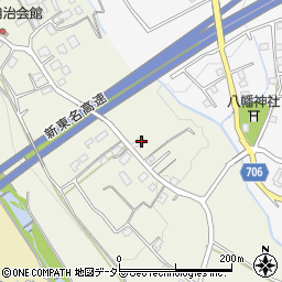 神奈川県秦野市堀西1464-2周辺の地図