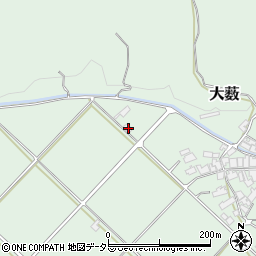 兵庫県養父市大薮921周辺の地図