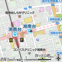 三菱ＵＦＪ銀行湘南台駅 ＡＴＭ周辺の地図