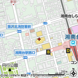 株式会社北の大地　湘南台店周辺の地図