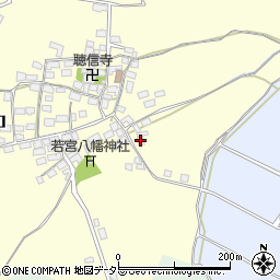 滋賀県米原市井之口22周辺の地図