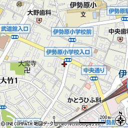伊勢原ＣＨＵＢＯはっぴ北口店周辺の地図