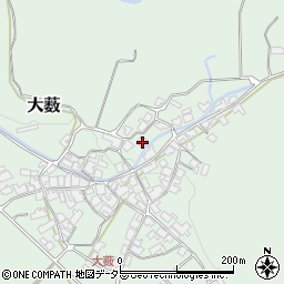 兵庫県養父市大薮692周辺の地図