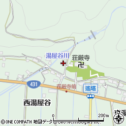 島根県出雲市大社町遙堪西湯屋谷1297周辺の地図