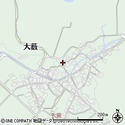 兵庫県養父市大薮703周辺の地図