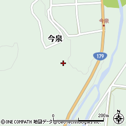 鳥取県東伯郡三朝町今泉202周辺の地図