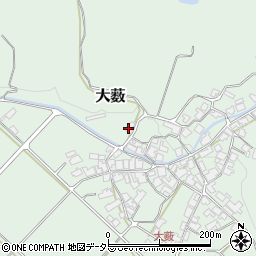 兵庫県養父市大薮762周辺の地図