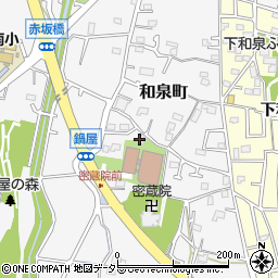 和泉第一町内会周辺の地図