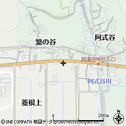 島根県出雲市大社町菱根123周辺の地図