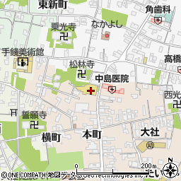 ラピタ　大社店百菜周辺の地図
