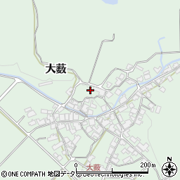 兵庫県養父市大薮714周辺の地図