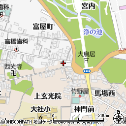 島根県出雲市大社町杵築東730-1周辺の地図