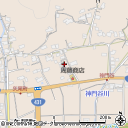 島根県出雲市矢尾町553周辺の地図