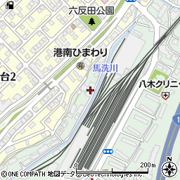 神奈川県横浜市港南区野庭町283-2周辺の地図