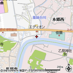 島根県出雲市大社町杵築東1453-1周辺の地図
