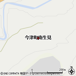 滋賀県高島市今津町南生見周辺の地図