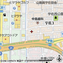 あゆみ障害者デイサービス周辺の地図