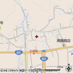 島根県出雲市矢尾町618周辺の地図