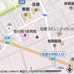 島根県出雲市斐川町荘原2872周辺の地図