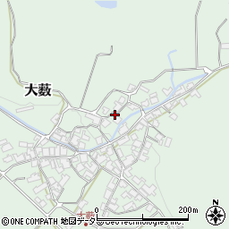 兵庫県養父市大薮691周辺の地図