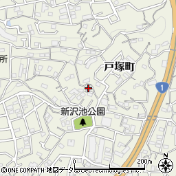 ヒルサイド戸塚周辺の地図