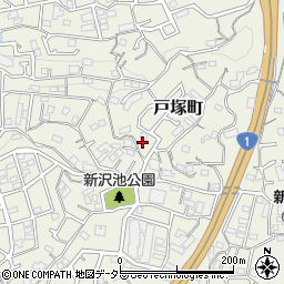 神奈川県横浜市戸塚区戸塚町4341周辺の地図