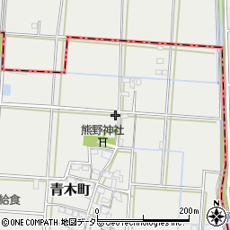 岐阜県大垣市青木町79周辺の地図