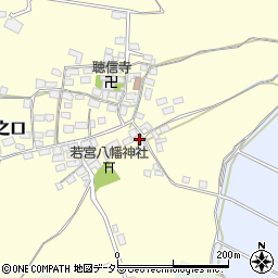 滋賀県米原市井之口586周辺の地図