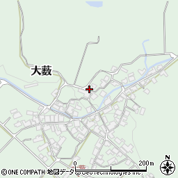兵庫県養父市大薮696周辺の地図