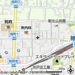 杉原ガラス店周辺の地図