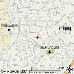 神奈川県横浜市戸塚区戸塚町4411周辺の地図