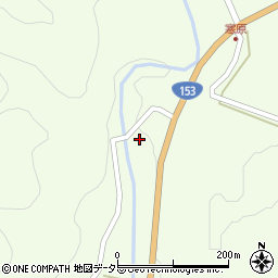 長野県下伊那郡阿智村浪合146周辺の地図