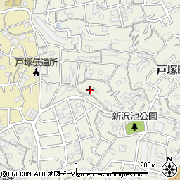 神奈川県横浜市戸塚区戸塚町4411-31周辺の地図