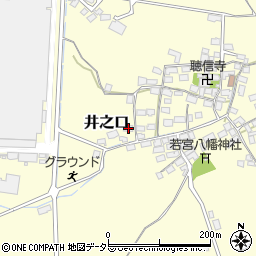 滋賀県米原市井之口321周辺の地図