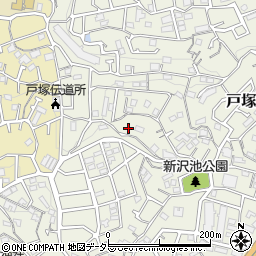 神奈川県横浜市戸塚区戸塚町4411-30周辺の地図