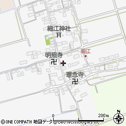 滋賀県長浜市細江町447周辺の地図